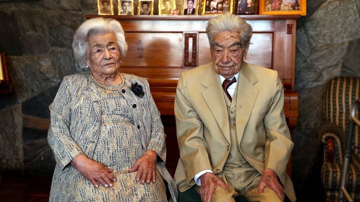 Manželé z Ekvádoru jsou nejstarším párem světa. Dohromady jim je 214 let